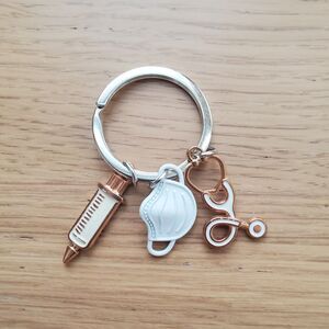 Healthcare Keychain With Charms